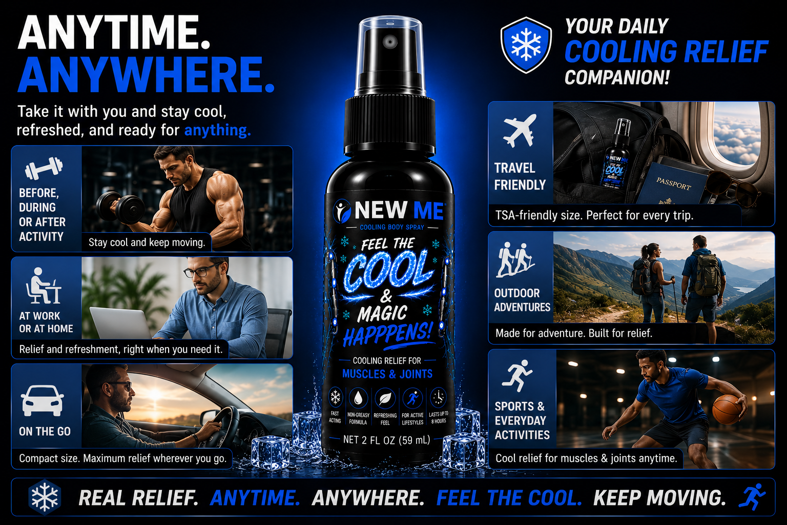 NEW ME™ Cooling Body Spray