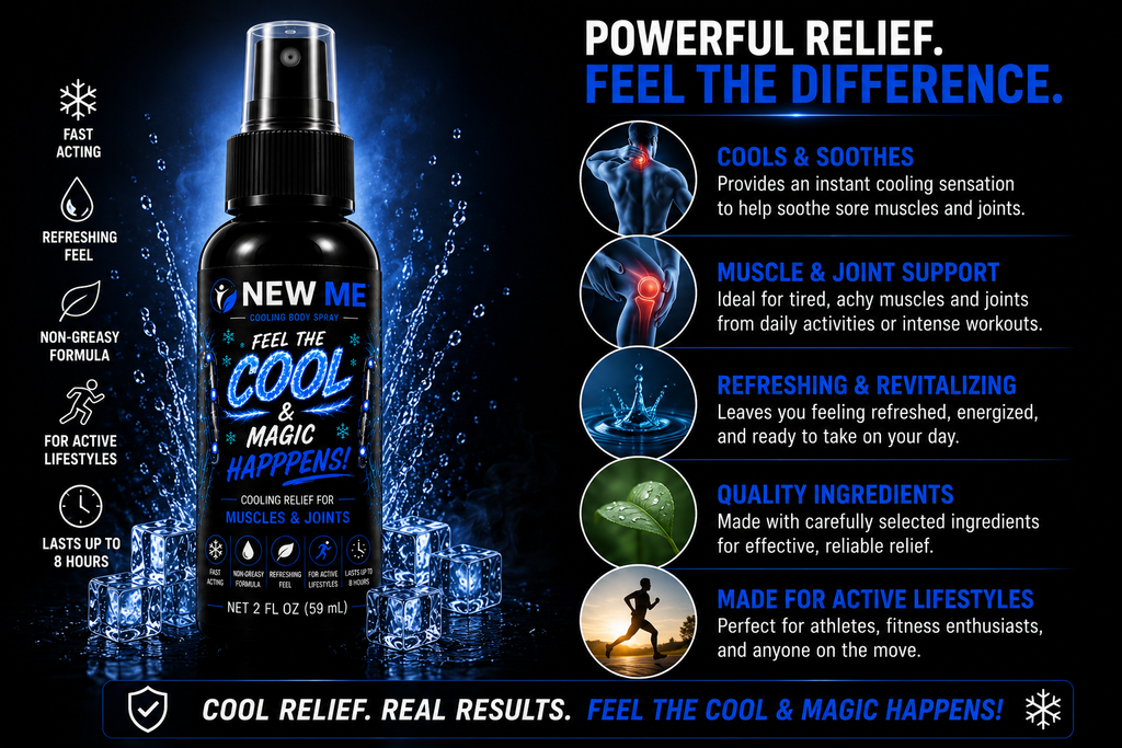 NEW ME™ Cooling Body Spray