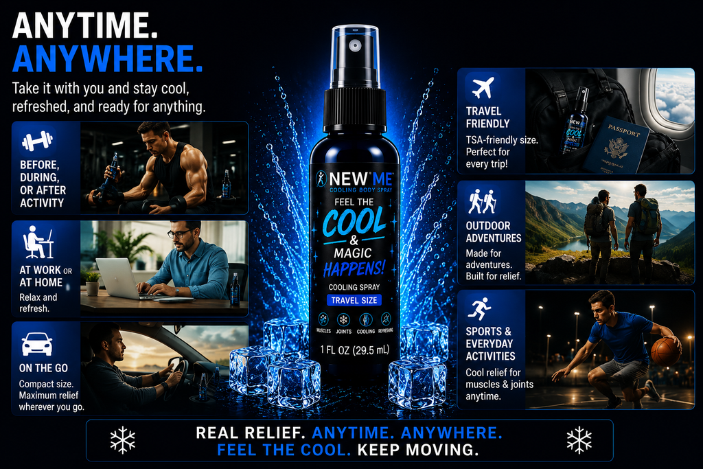 NEW ME™ Cooling Body Spray -1 oz Travel Size